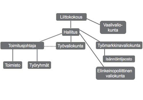 organisaatiokaavio