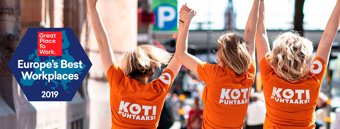 Koti Puhtaaksi best place to work